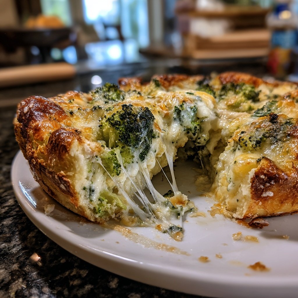 Brokkoli Auflauf Mit Käse Und Sahne