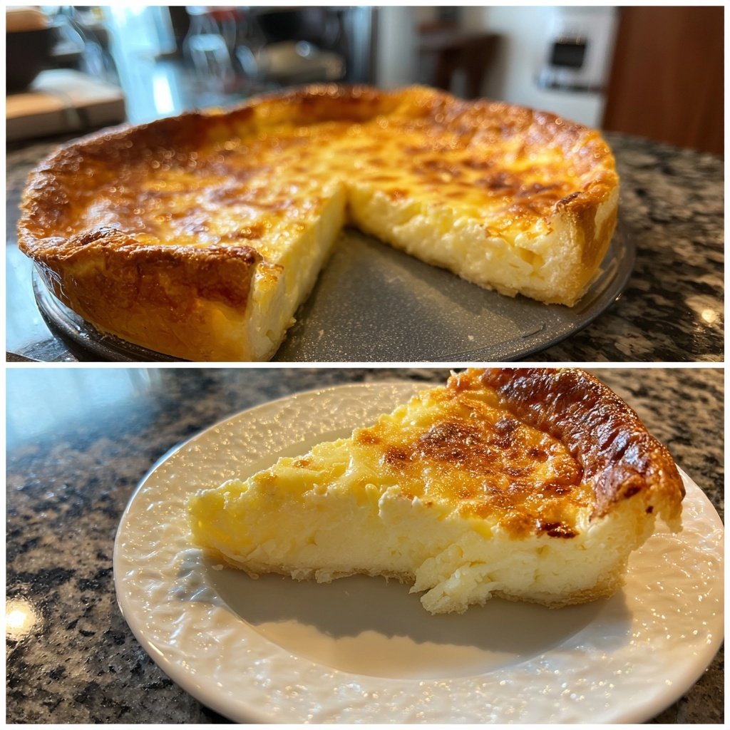 Käsekuchen mit Vanille