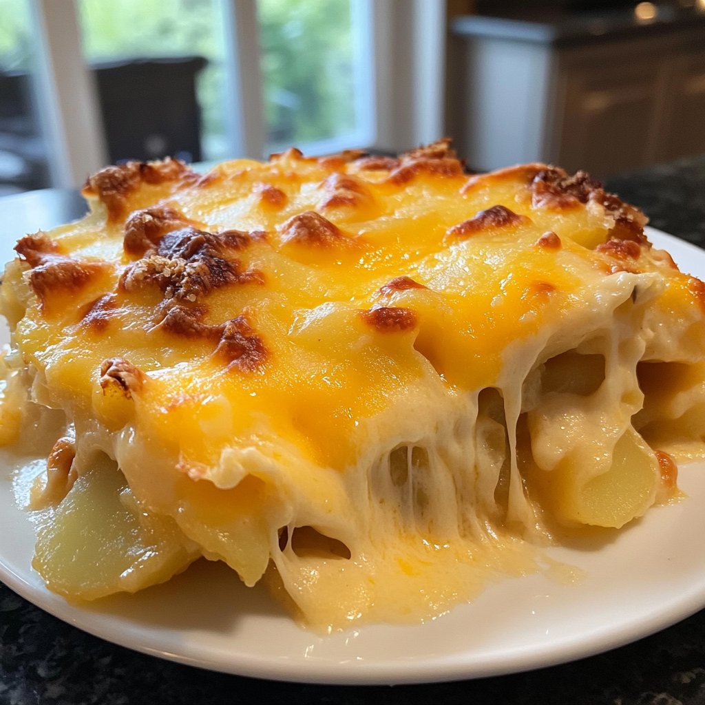 Kartoffelgratin mit Käse