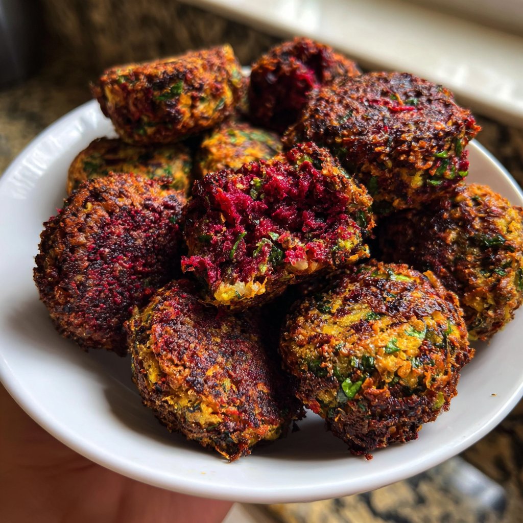 Falafel mit Rote-Bete