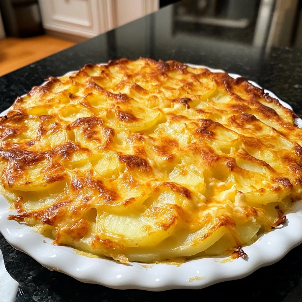 Klassisches Kartoffelgratin