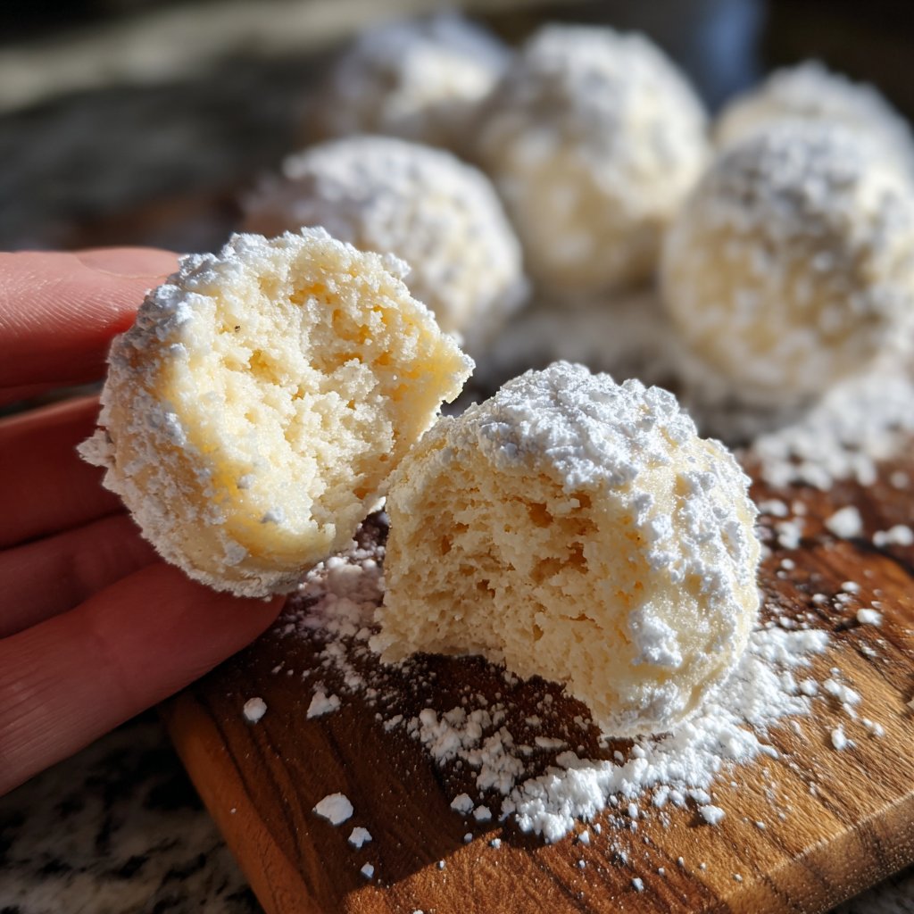 Quarkbällchen fluffig und leicht