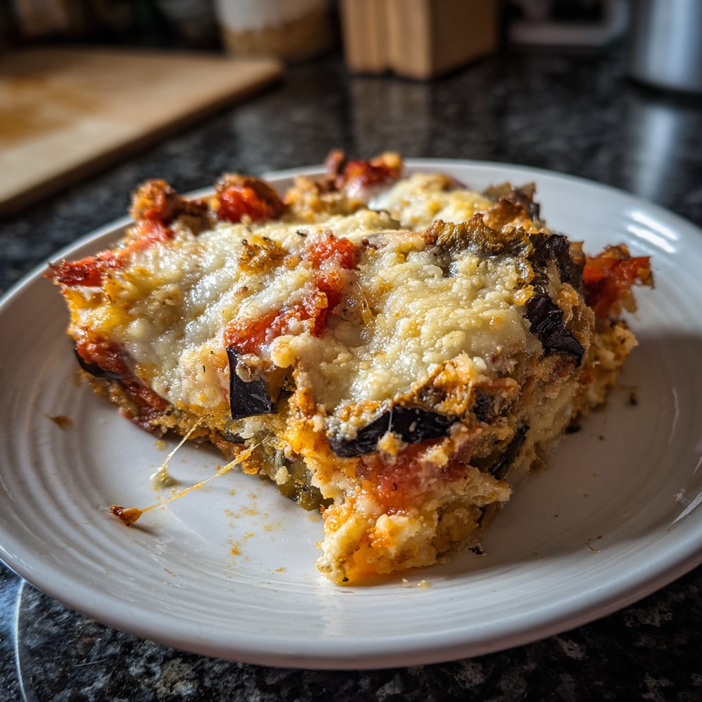 Gemüseauflauf mit Aubergine