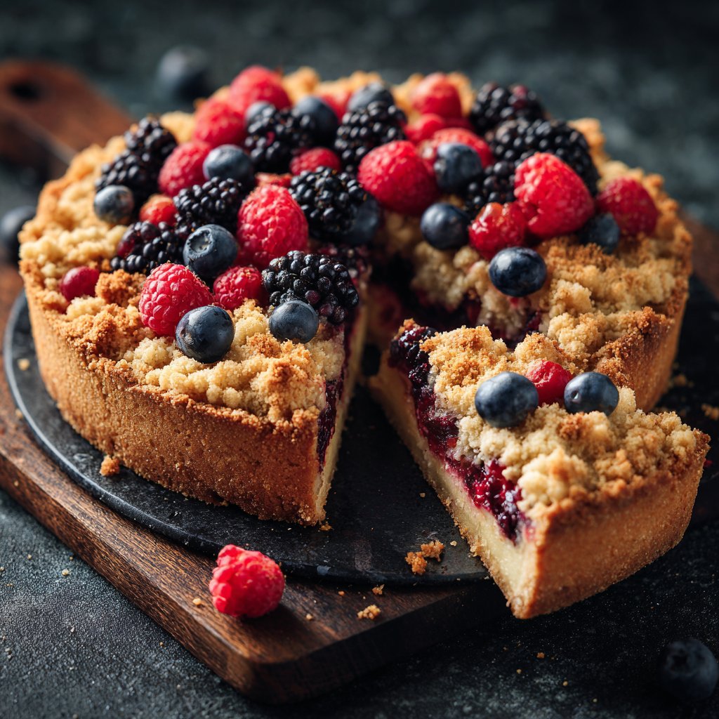 Streuselkuchen Mit Beeren