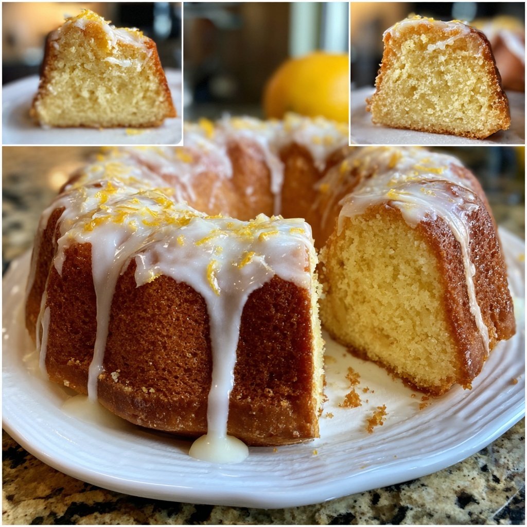 Zitronenkuchen ohne Ei