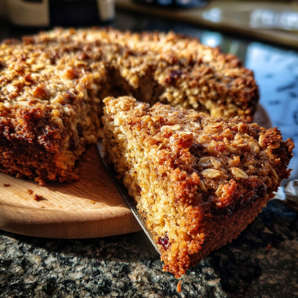 Gesunder Haferkuchen ohne Zucker