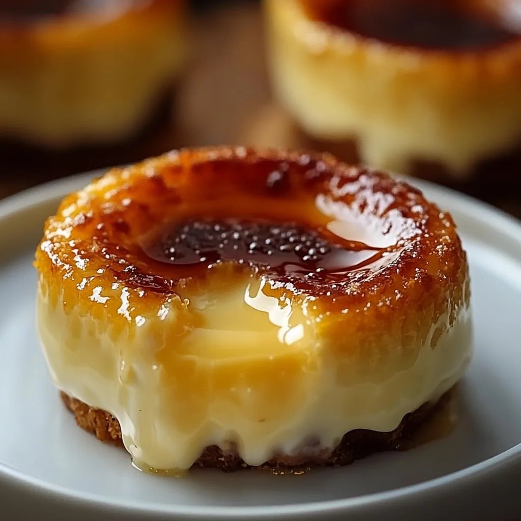 Mini-Crème-brûlée-Käsekuchen