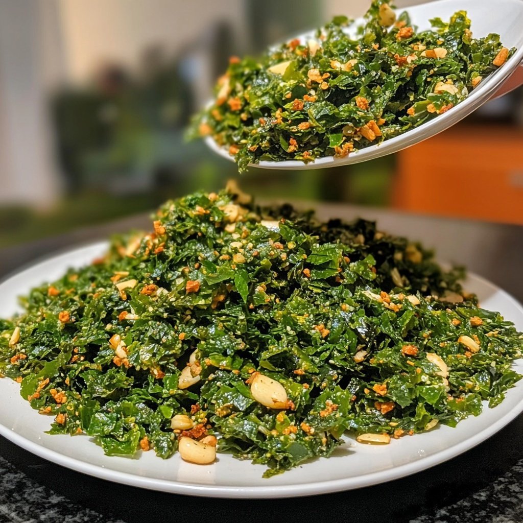 Gebratener Grünkohl