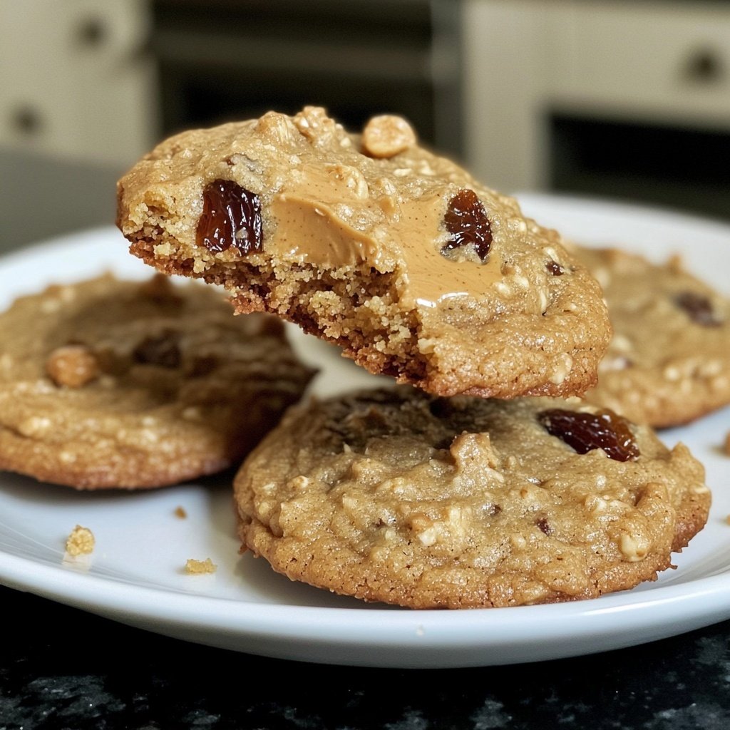 Dattel-Erdnussbutter-Cookies – vegan