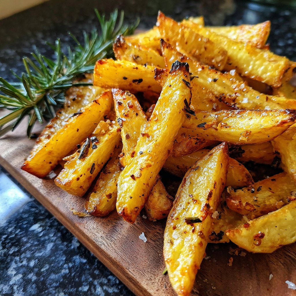 Gegrillte Kartoffelspalten