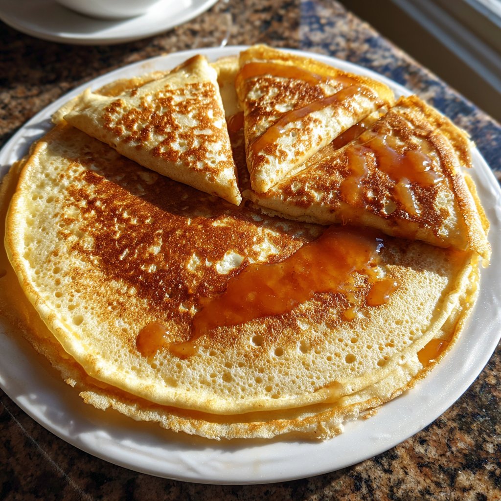 Pfannkuchen mit Apfelmark