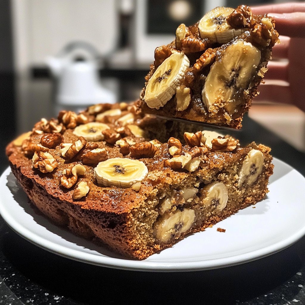 Ein-Schüssel-Bananenbrot