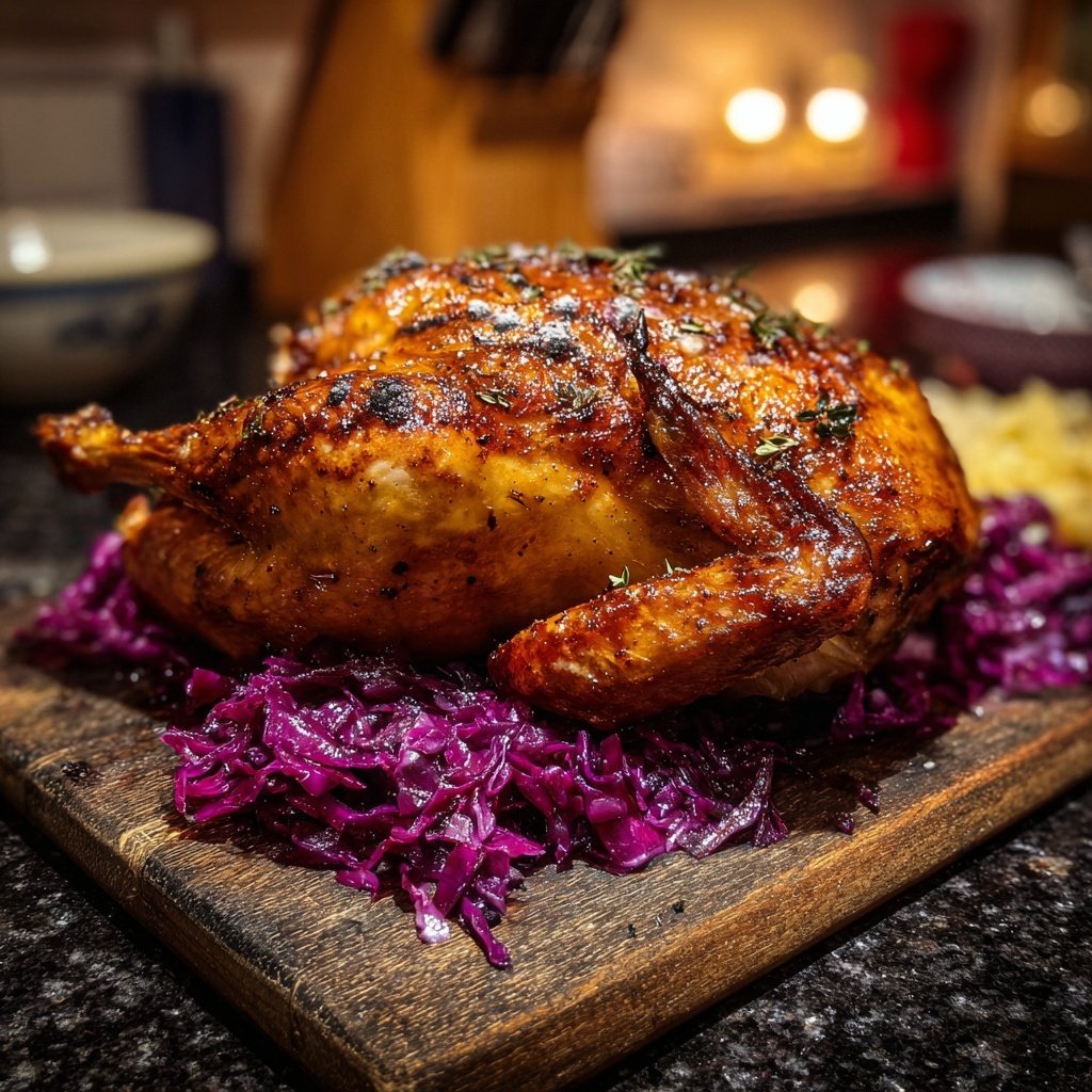 Saisonal & Festlich Weihnachtsgans mit Rotkohl